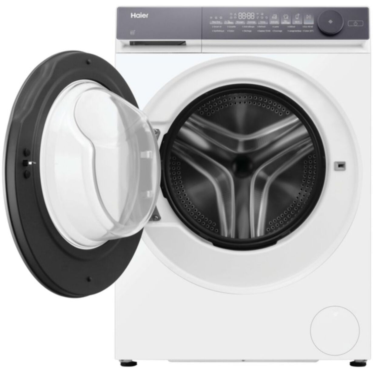 Lave linge séchant hublot HAIER HWD80BP14367TUFR - 8/5 kg - 1400 tr/min - Classe D - Moteur Inverter - Connecté