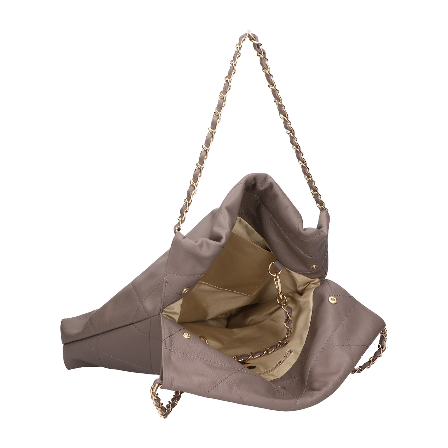 Borsa a spalla da Donna Violante in Vera Pelle Made in Italy 28x16x8 cm