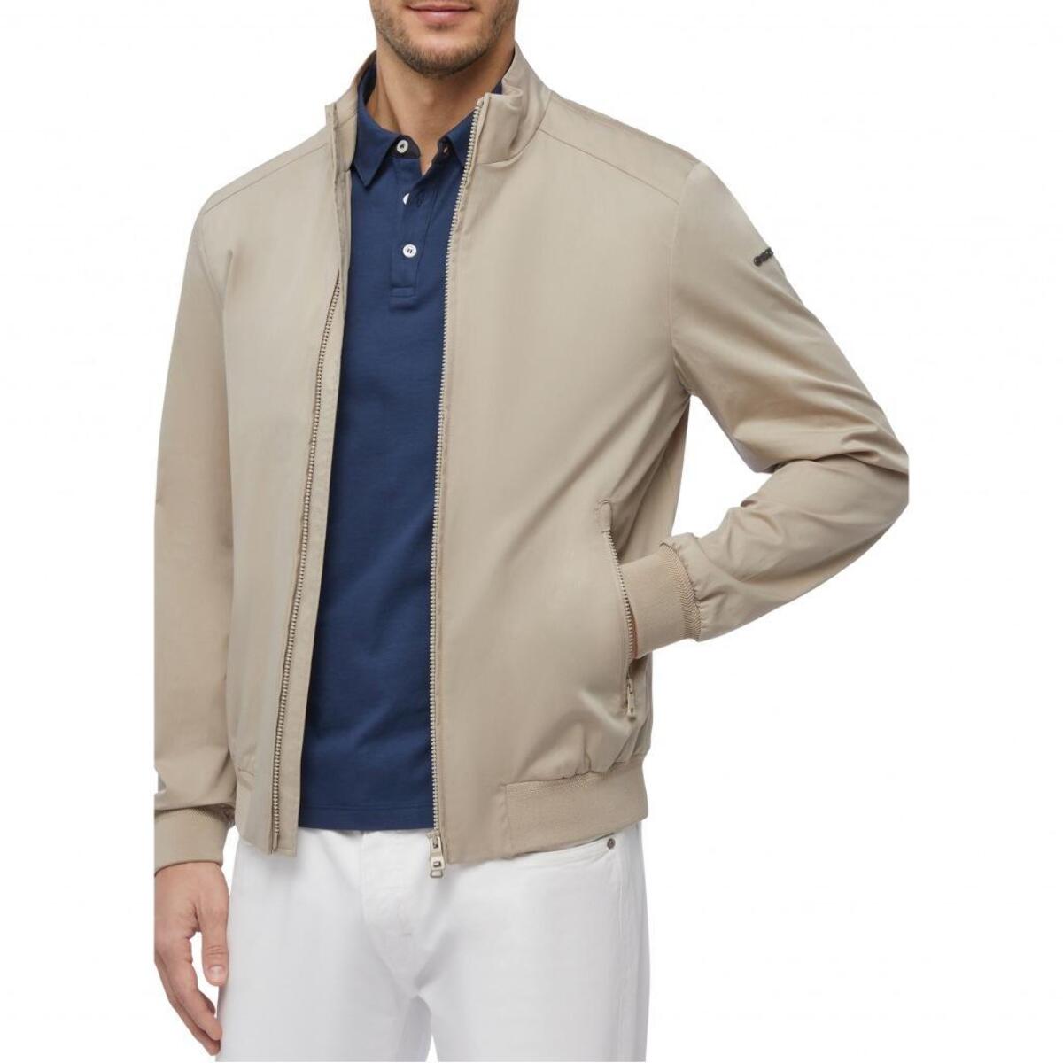 Chaquetas Hombre de la marca GEOX  modelo M EOLO BOMBER BLANCO