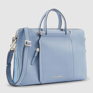 Piquadro Borsa da lavoro donna espandibile porta PC 14"