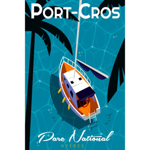 Tableau port cros Toile imprimée