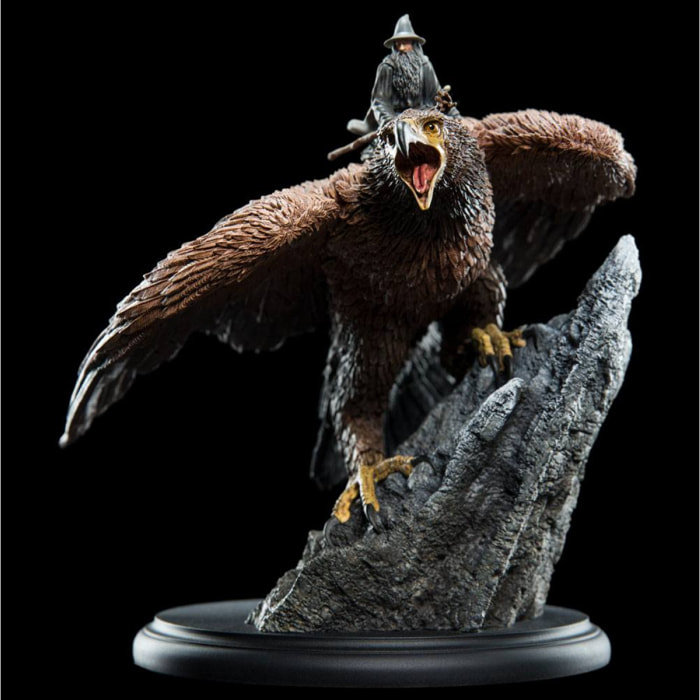 Il Signore Degli Anelli Statua Gandalf On Gwaihir 15 Cm Weta Workshop