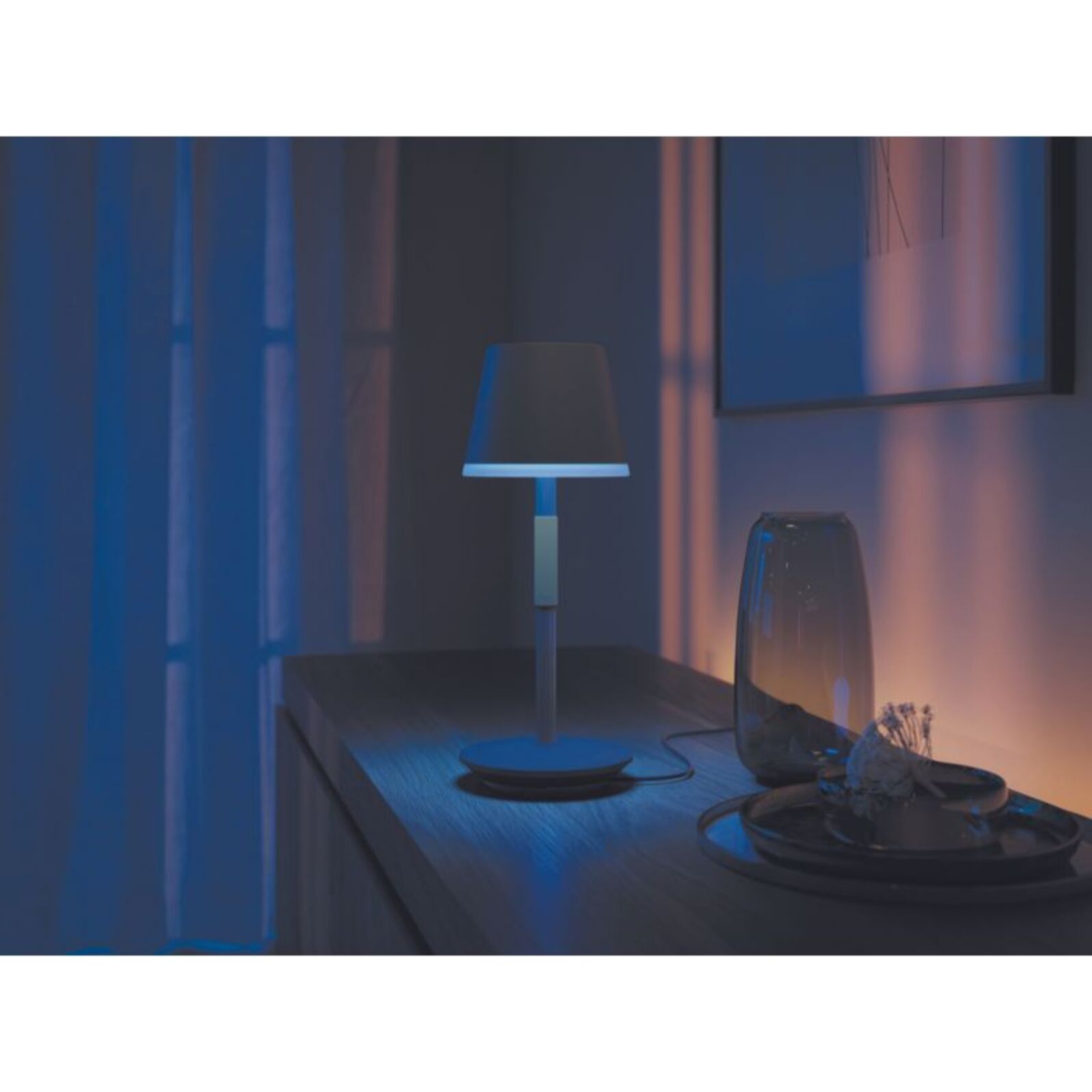 Lampe connectée PHILIPS HUE W&C GO Noir