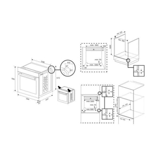 Four encastrable BEKO BBIE11300BMP