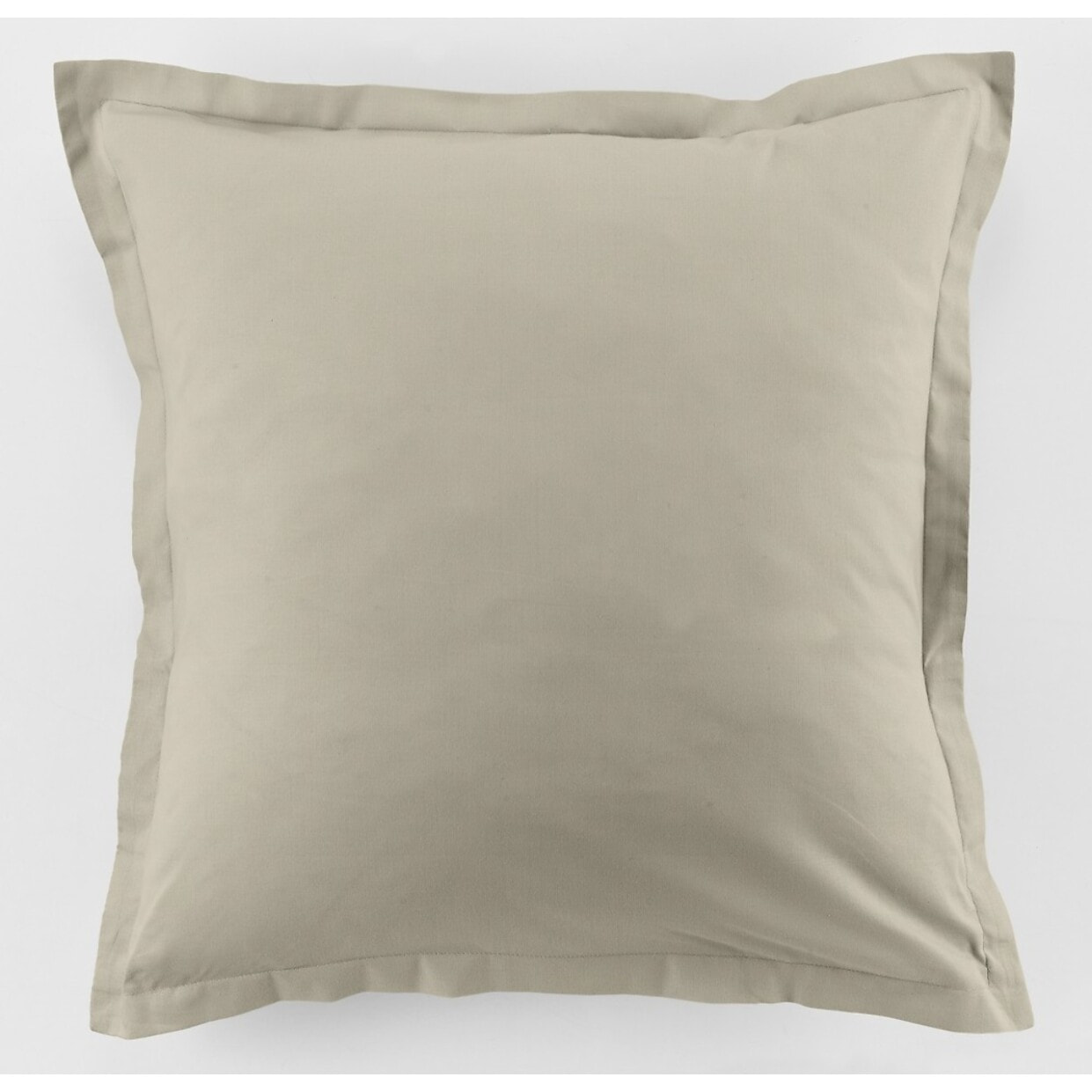 Lot De 2 Taies 100% Coton 57fils Latte