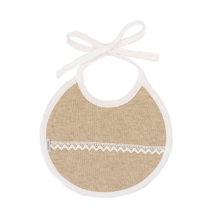 Babero Cinta Nacimiento Canutillo 07 Beige Vigore Talla Uni