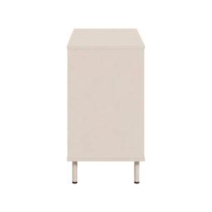 Commode décor bois et métal 6 tiroirs ELLIE