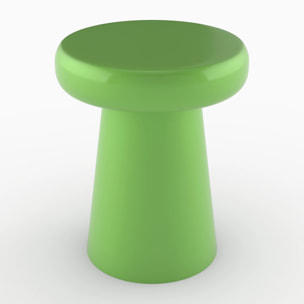 Table d'appoint ronde en métal vert D40 cm - Anouk