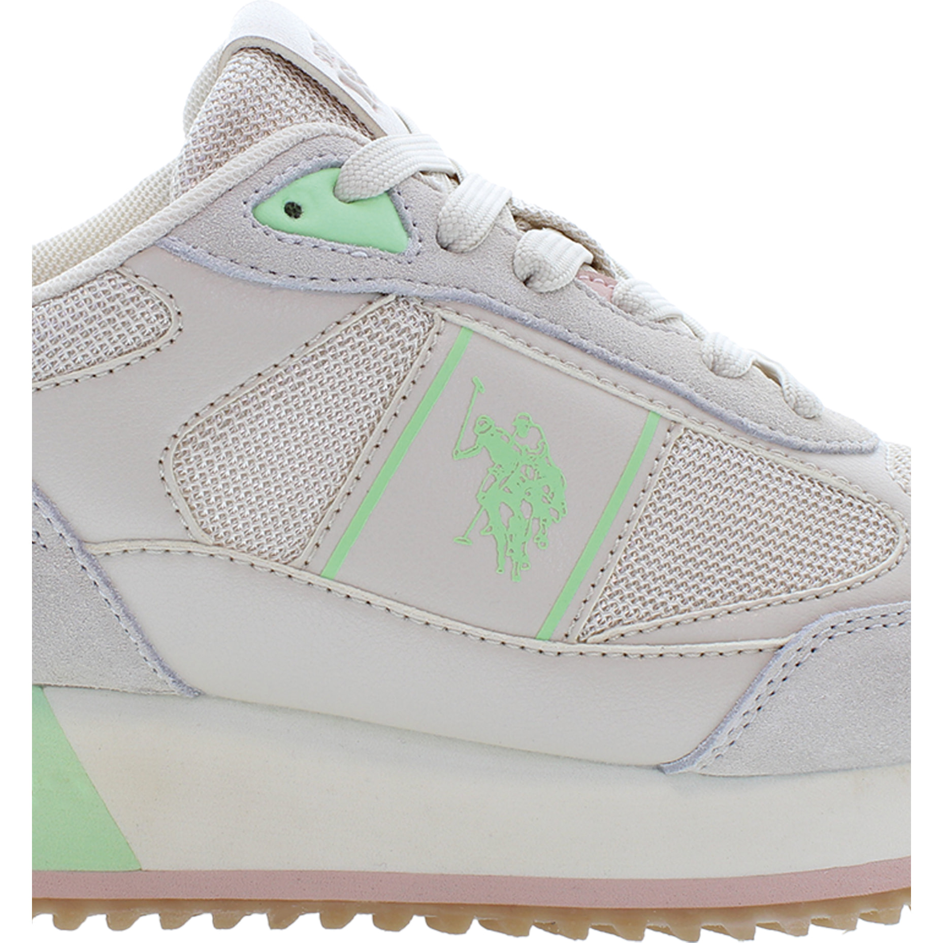 U.S. Polo Assn. - Sneakers SACHA006W/5MS1 in sintetico per donna
