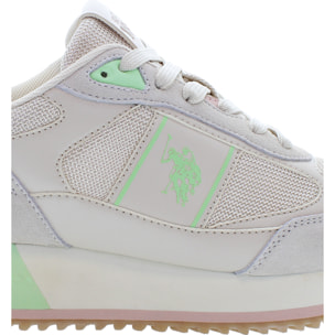 U.S. Polo Assn. - Sneakers SACHA006W/5MS1 in sintetico per donna