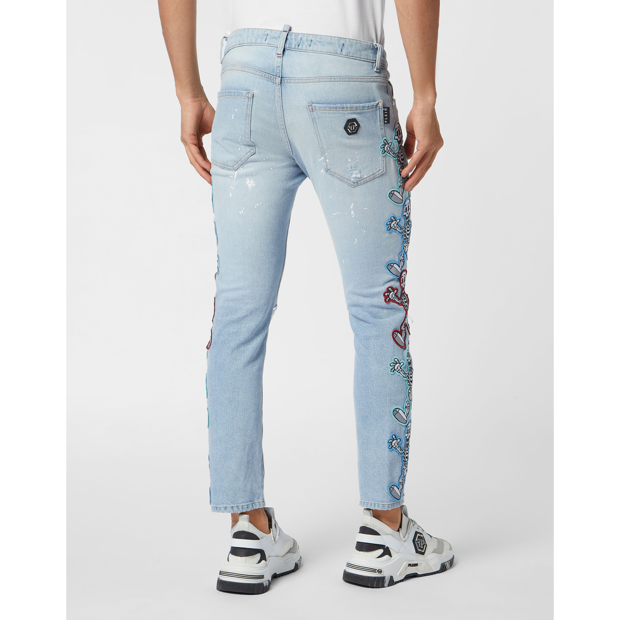 PHILIPP PLEIN Jeans Skinny Fit SKULL