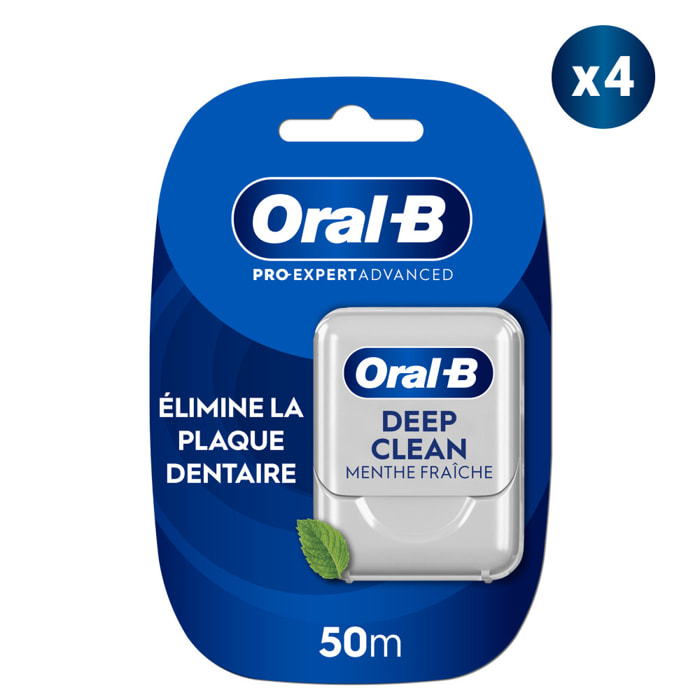 4 Fils Dentaire Oral-B Pro-Expert Advanced 50m