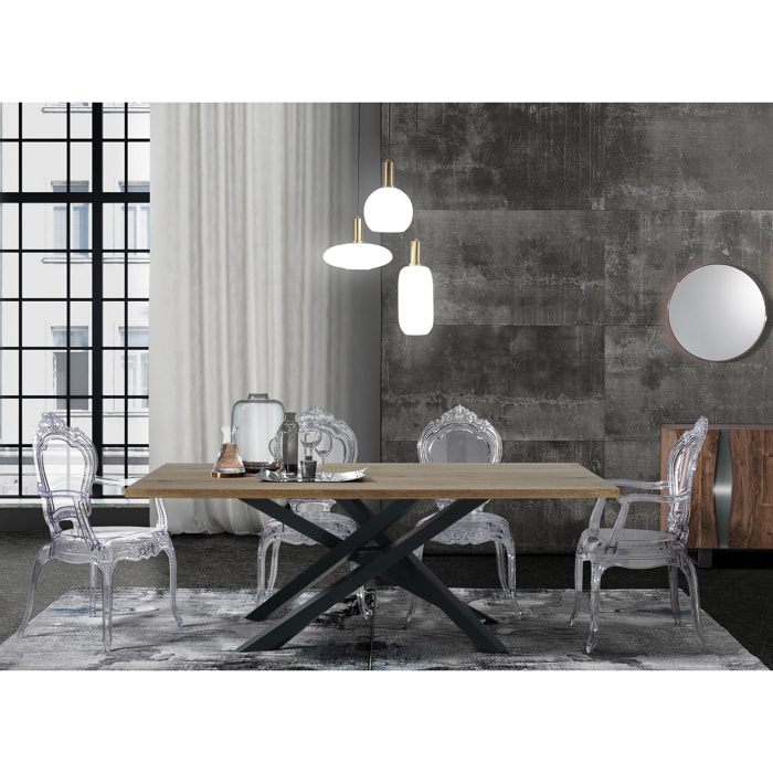 Suspension Tomasucci CLOUD, en acier et verre, blanc