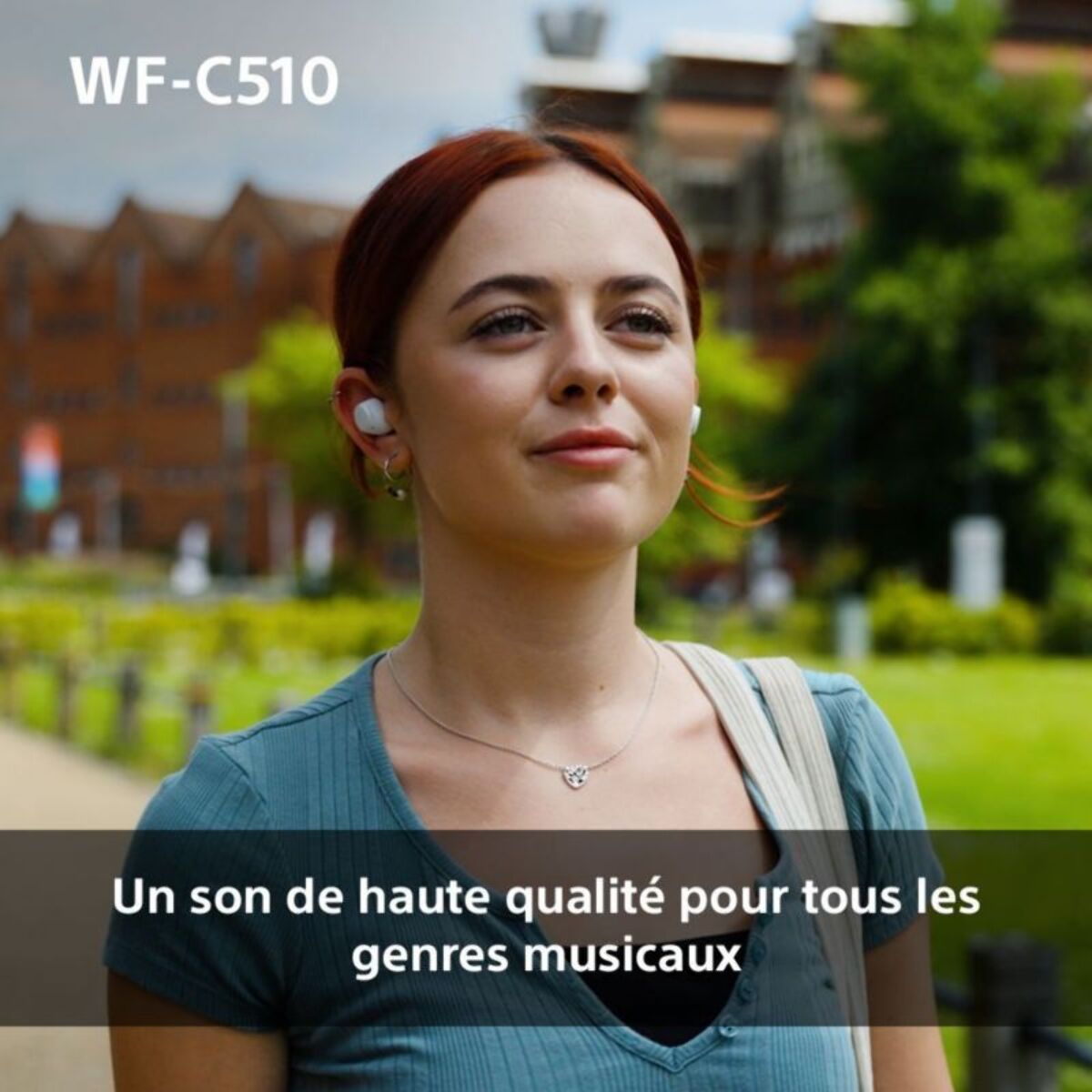 Ecouteurs SONY WF-C510 Blanc