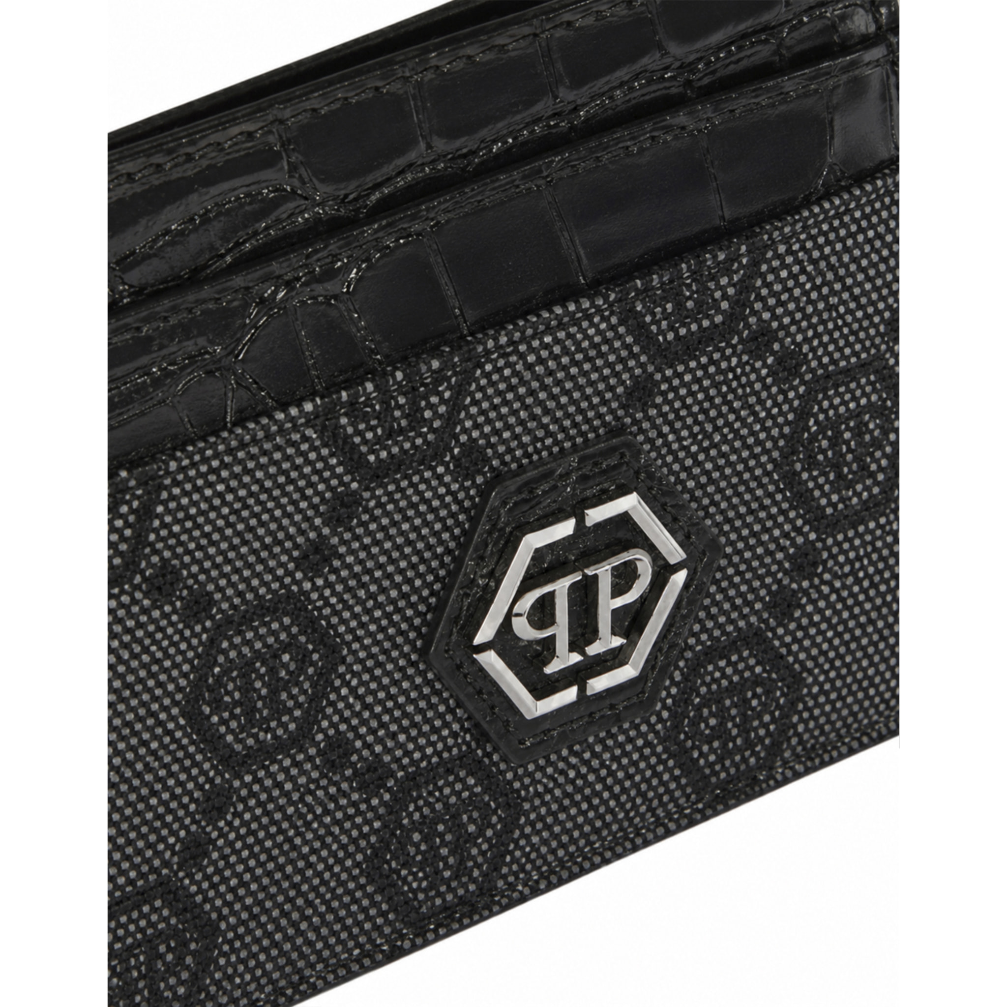 PHILIPP PLEIN Tarjetero MONOGRAM