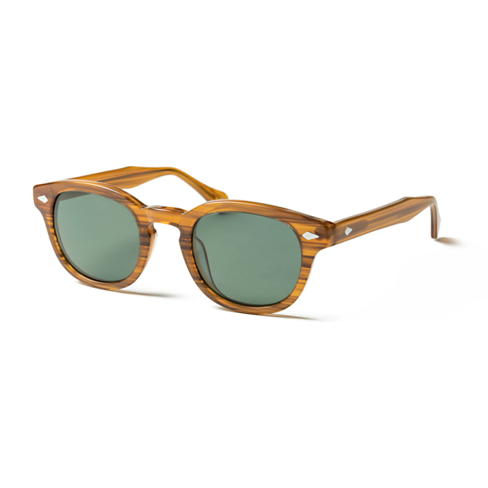 Gafas de sol OCEAN HAMPTON - Miel brillante / Verde