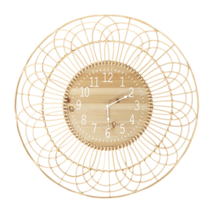 Horloge Rotin 70cm