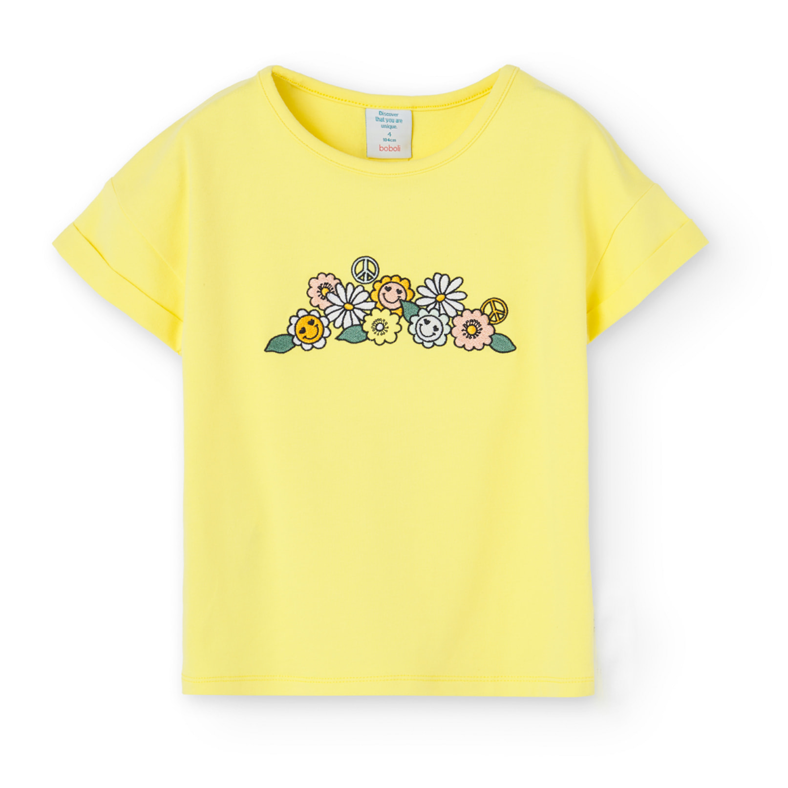 Camiseta punto elÃ¡stico, de niÃ±a