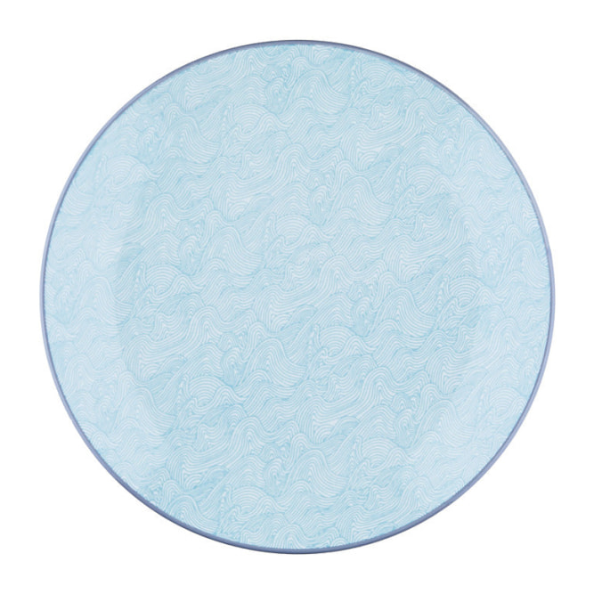 Assiette PATTERN Ø21cm - 6 pièces - Pastel