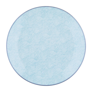 Assiette PATTERN Ø21cm - 6 pièces - Pastel