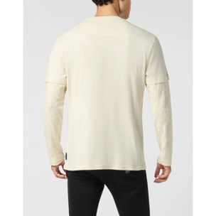 PHILIPP PLEIN T-Shirt Round Neck Ls CREST