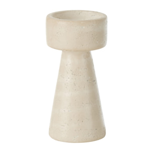 J-Line - Chandelier Olina - ciment - crème - medium