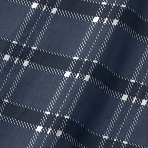 Chemin de table 100% coton Camilo Blue 50x150 cm