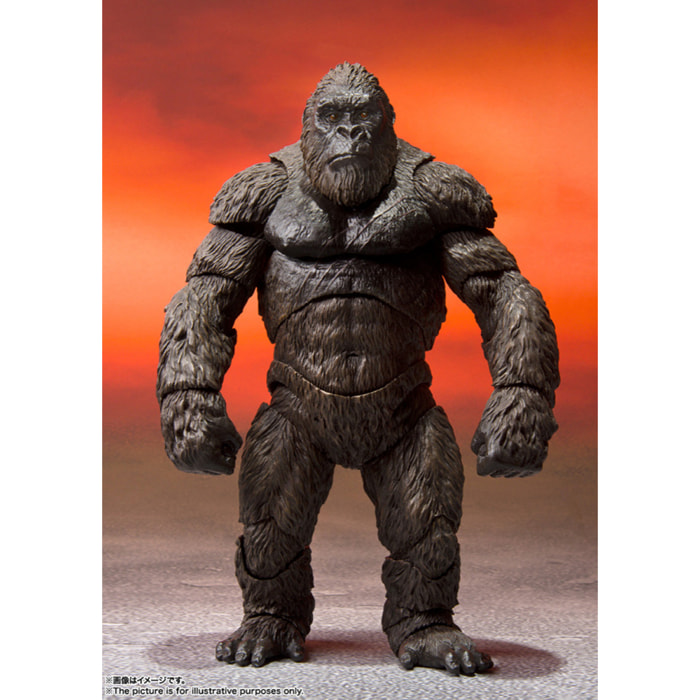 Godzilla Vs Kong Kong Monsterarts Action Figura Bandai