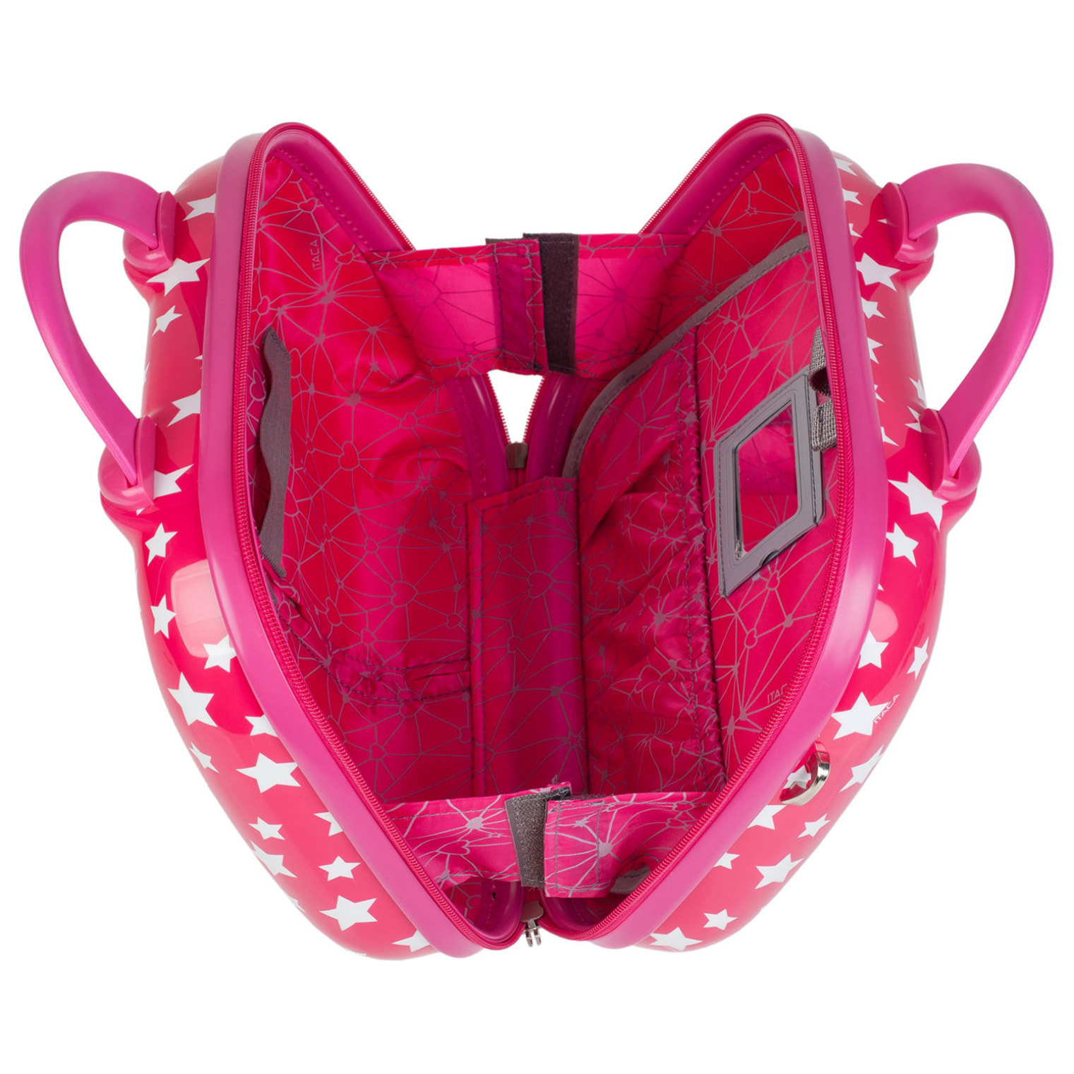Juego Maleta De Viaje Infantil Juvenil Pequeña Con Neceser Viaje Rígido. Cabina Avión Rígida Y Ligera Con 4 Ruedas Para Niña Niño. Equipaje De Mano 55X40x20 702450B