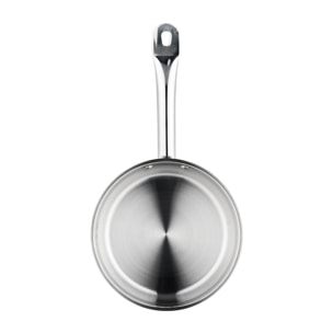 Poêle inox 20x5cm induction