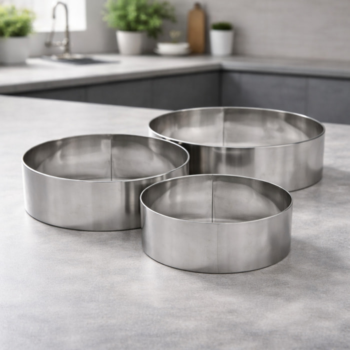 Cercle à pâtisserie, à gâteau et entremet, Petit modèle