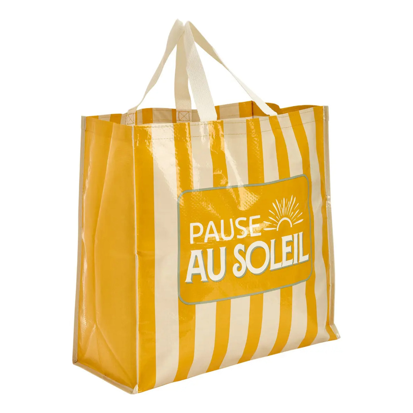 Sac de course 40,6L imprimé pause au soleil