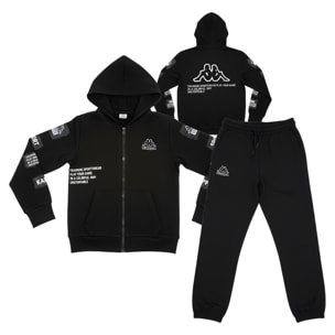 Tuta Ragazzo KAPPA 8 - 16 Anni Cotone Felpato