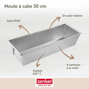 Moule à cake Zenker Silver