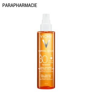 Capital Soleil - Huile Sèche Invisible De Protection Cellulaire SPF30 200 ml