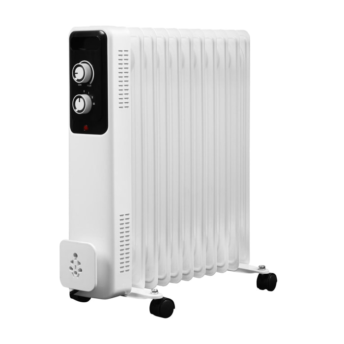 Radiador de aceite con tres potencias y termostato regulable SOLEIL 2500 PURLINE 2500 W