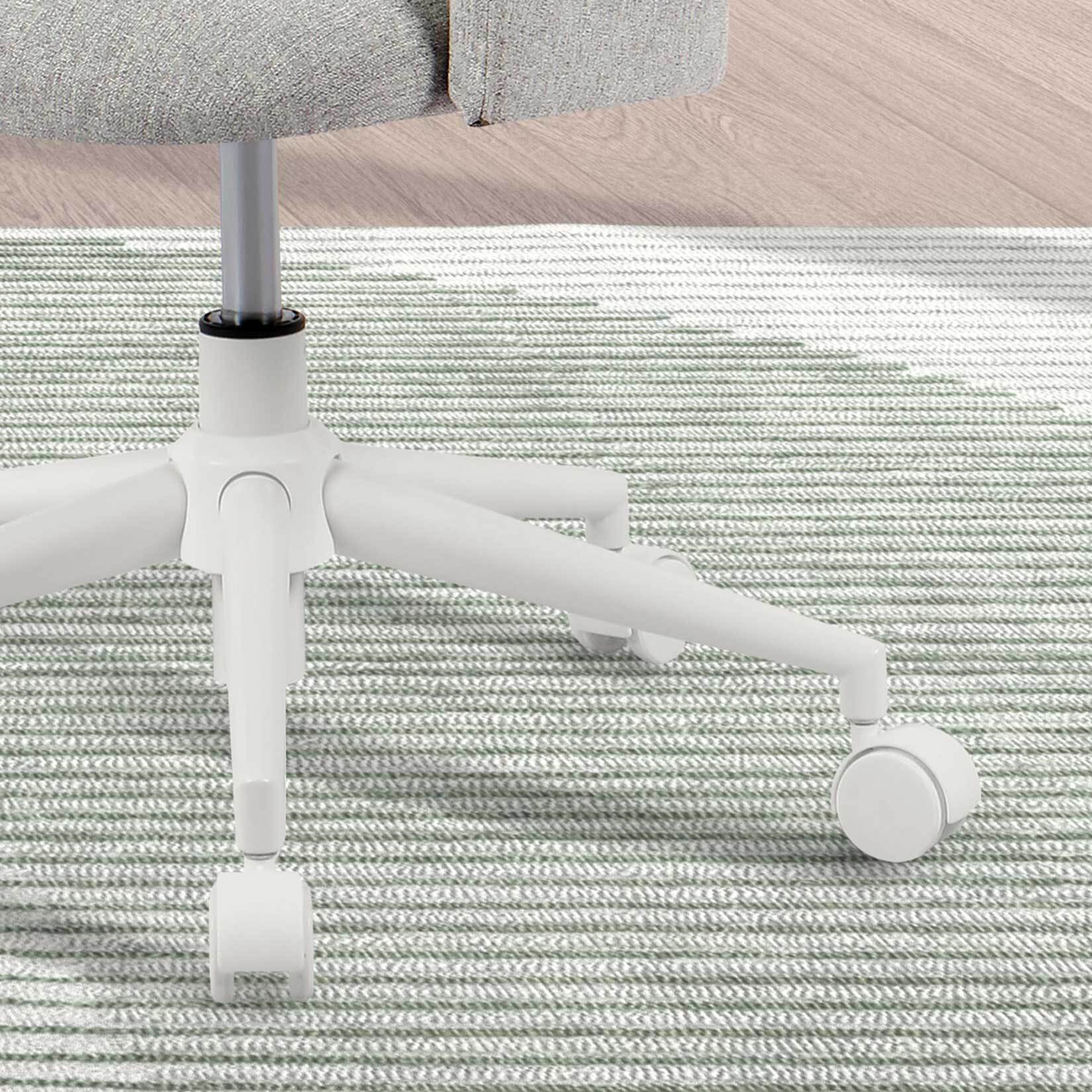 Silla de estudio Mia tela gris 81x58x58 cm
