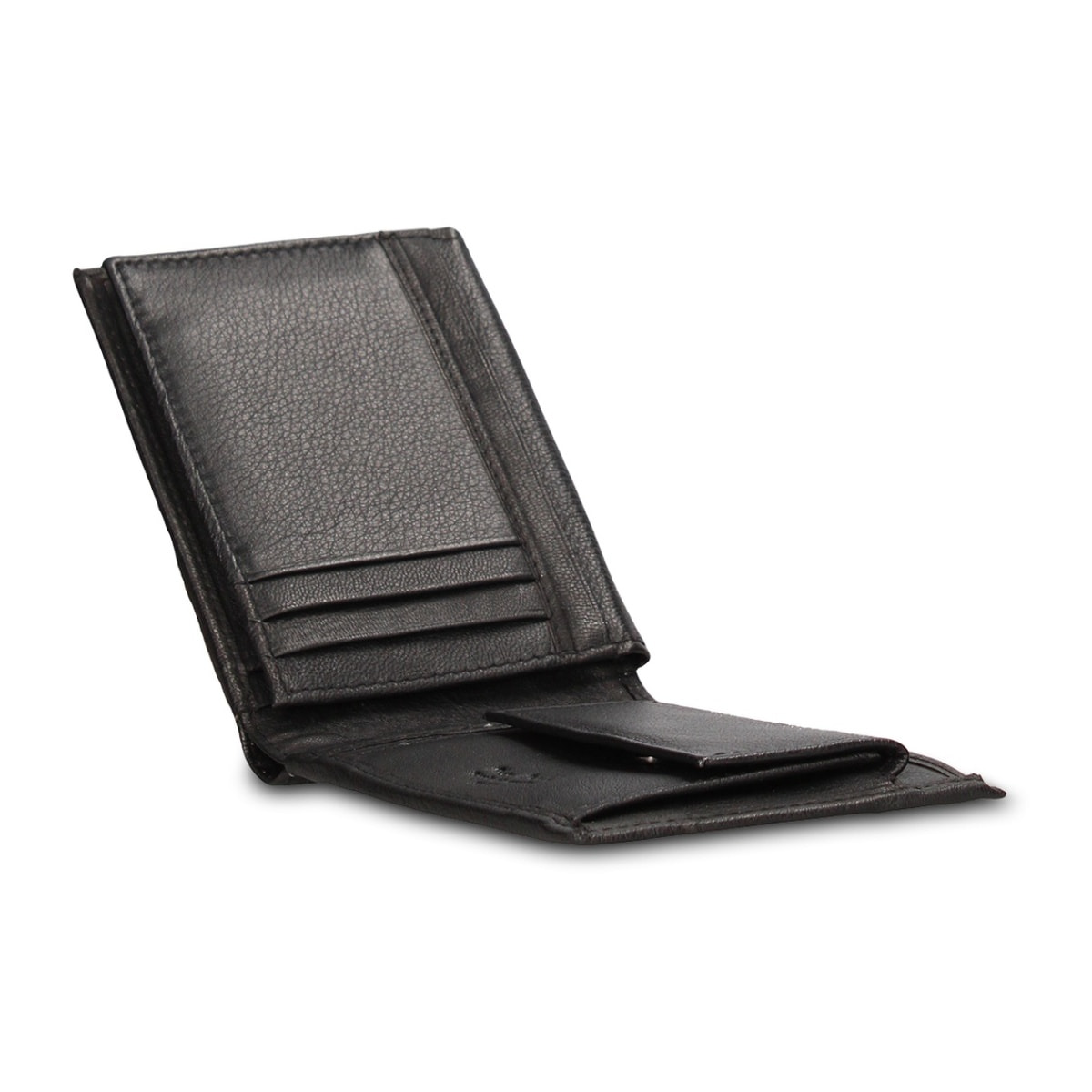 Portafoglio da uomo in vera pelle - Modello Umbria Chic - 12.5 x 9.0 x 2.0 cm