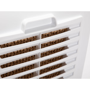 Rafraichisseur d'air par évaporation à débit élevé avec télécommande et roues