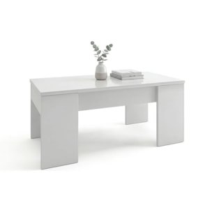 Mesa de centro elevable Vita Blanco Artik (Blanco Mate)