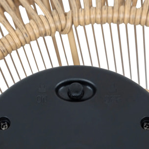Lampadaire d extérieur solaire "Loise" beige H78cm