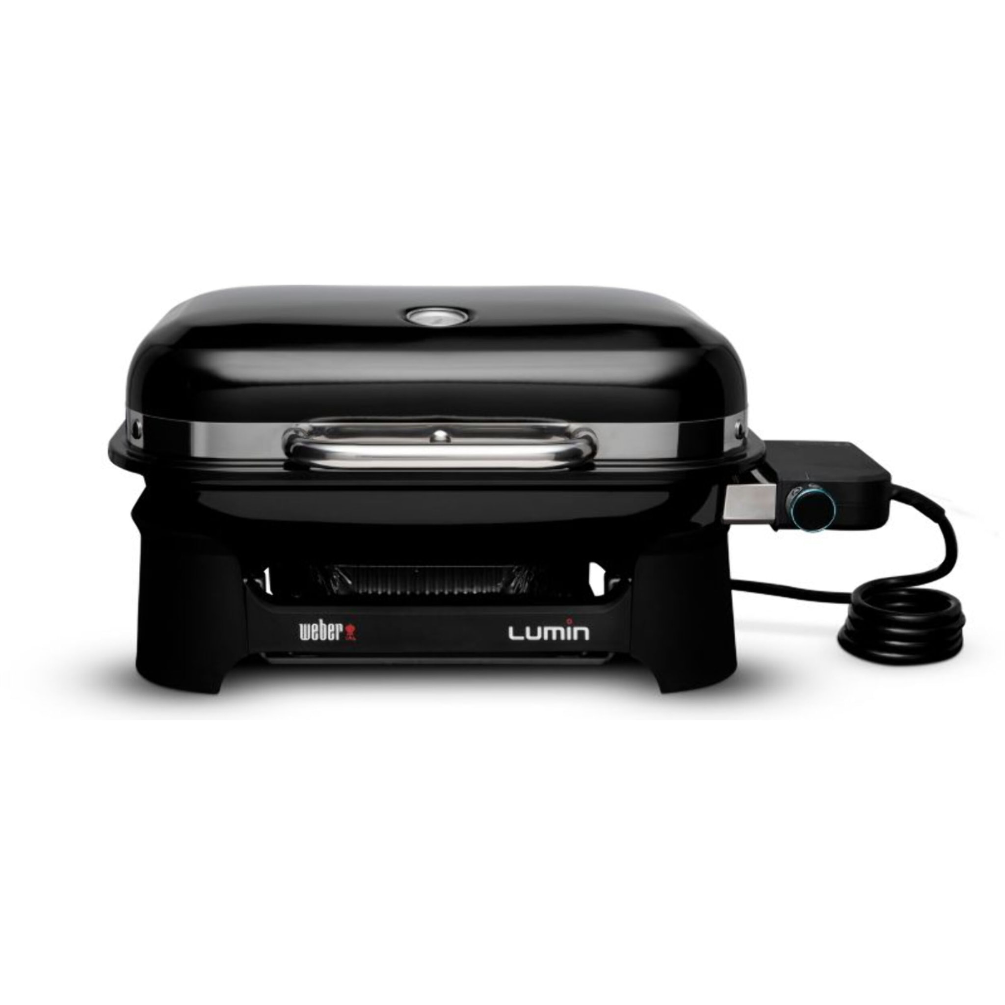 Barbecue électrique WEBER Lumin Compact Black à poser, 43x28 cm