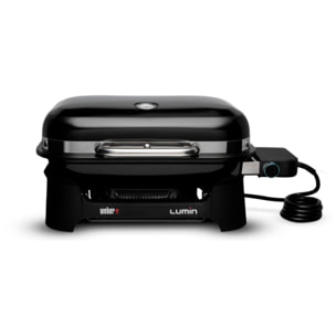 Barbecue électrique WEBER Lumin Compact Black à poser, 43x28 cm