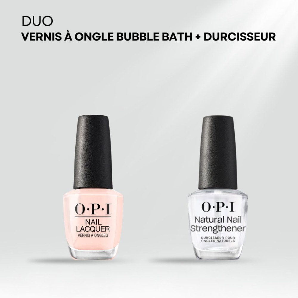 Duo Base Coat et Durcisseur - 15ml Bubble Bath - Vernis à ongles Nail Lacquer - 15 ml