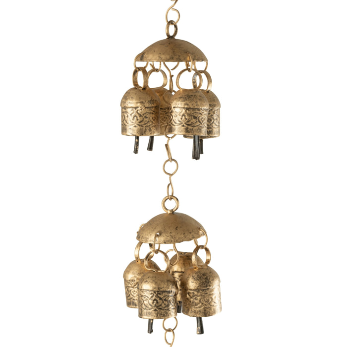 J-Line suspension Cloches - fer - or