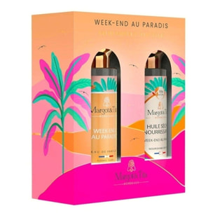 Week-End Au Paradis - Coffret Huile Séche 30 ml et Parfum 30 ml