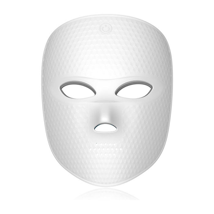 Máscara facial de tratamiento de luz LED con 7 colores.