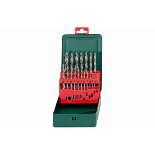 Coffret de forets HSS-G METABO - 19 pièces - 627153000