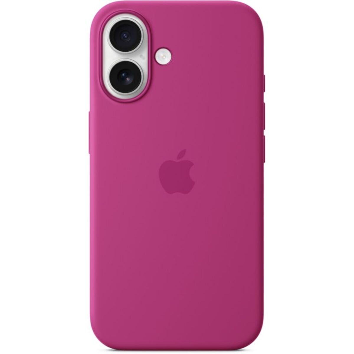 Coque APPLE iPhone 16 MagSafe Fuchsia silicone