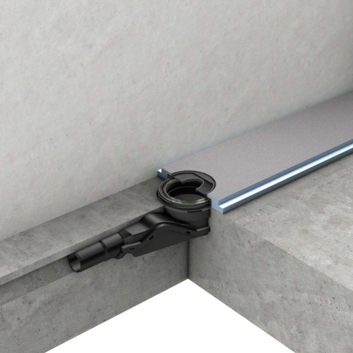 Receveur de douche pré-penté 164 x 120 x 3,5 cm WEDI Fundo Flex bois